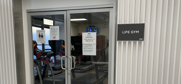 Life Gym Door